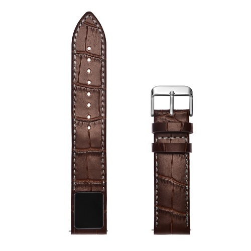 

H3 Luxury Genuine Leather 20mm Watch Band с сенсорным экраном Водонепроницаемый смарт-браслет для IOS9.0 и Android 4.3 Quick Release Watch Запасной ремень