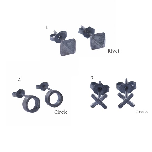 

1 Pair Fashion Unique Gothic New Vintage Retro 925 Sterling Silver Ear Stud Earring Cute Women Girls Jewelry for Party Wedding Gift