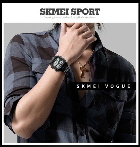 

SKMEI Sport Stainless Steel Men Watch