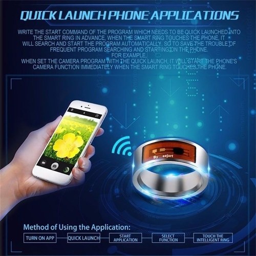 

Smart Rings NFC Multifunctional Waterproof Intelligent Ring