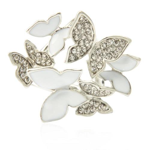 

Мода цинковый Metallic Rhinestone Кристалл шарф шаль Пряжка Брошь Pin Зажим Кольцо ювелирных изделий Аксессуары для женщин Подарок