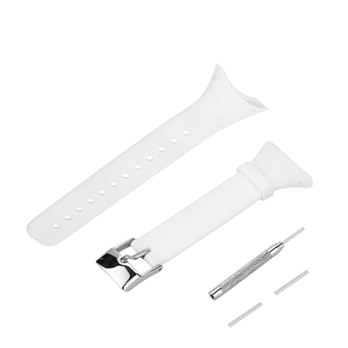 

Outdoor Waterproof Rubber Watch Band Men's Watch-strap Steel Buckle with Screwdriver for SUUNTO M Serise