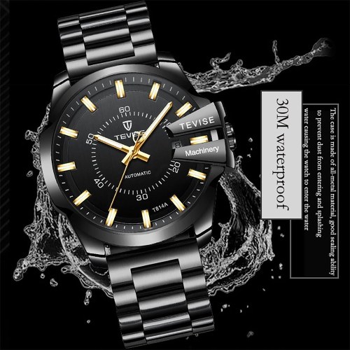 

TEVISE Automatic Men Mechanical Watch Luminous Water-Resistant Sport Business Wristwatch
