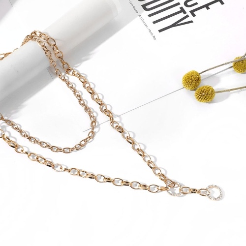 

Fashion Multi-layer Pendant Clavicle Chain Long Necklace Different Lengths Jewelry Set for Women