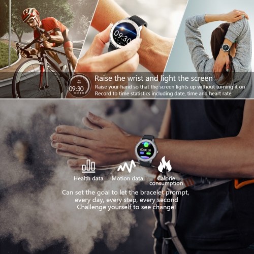 

1.28-inches IP68 Water-resistance Full Touch Screen Smart Watch