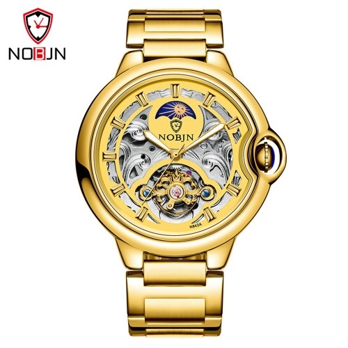 NOBJN Men Watch Mechanical Watch