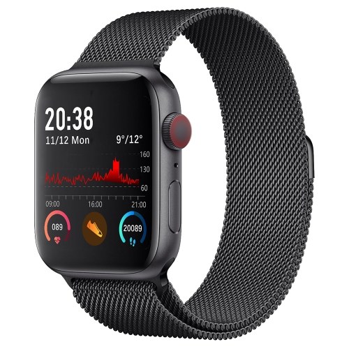 

1.54'' Touch Smart Watch 380mAh Battery Rainbow Strap Features Heart Rate & Blood Pressure Monitoring Multi-Sport Mode Scientific Sleep Fitness Tracker Sports Smart Bracelet for Men Women Compatible with Android/ iOS