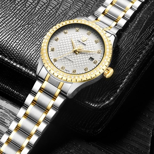 

TEVISE Men Fashion Automatic Mechanical Wrist Watch