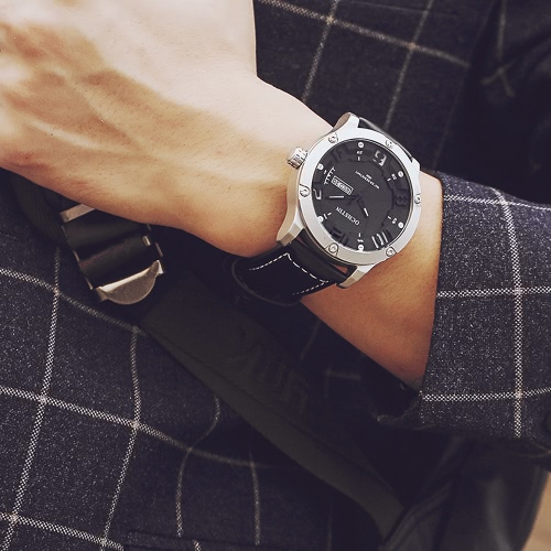 

OCHSTIN GQ052 Luxury Leather Quartz Men Watch