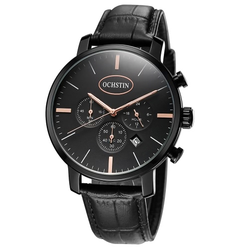 OCHSTIN Luxury Luminous Ultra Thin Quartz Мужские военные часы