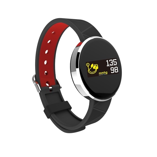 

S12 Smart Bracelet Sport Watch Heart Rate Sleep Monitor с OLED-экраном Фитнес-трекер Touch Pad Кровяное давление Smart Band