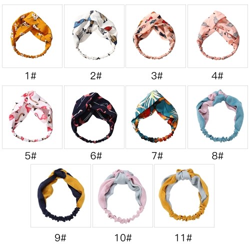 

Women Vintage Headbands Elastic Turban Head Wrap Beautiful Lightweight Hair Band Elegant Hairlace