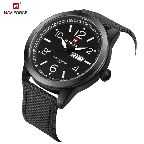 

NAVIFORCE 2017 Fashion Luminous Quartz Casual 3ATM Men Wristwatch