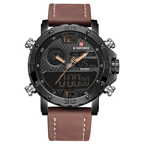 

Men Watch Digital Quartz Alarm Stopwatch Business Sports Casual Wrist Watch
