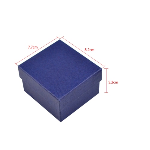 

Chic Square Watch Box Wristwatch Storage Case with Sponge