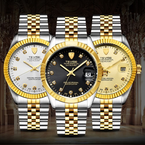 

TEVISE Men Brand Watch Fashion Luxury Wristwatch