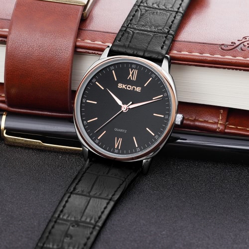 

SKONE Casual Ultra-thin Men Watches Элегантные простые кварцевые часы 5ATM Водонепроницаемые мужские наручные часы Relogio Musculi