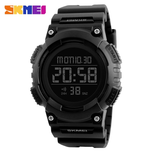 

SKMEI Sport Digital Wristwatches Men Watches 5ATM Water-resistant Watch Male Backlight