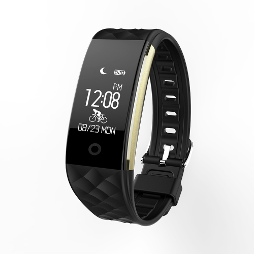 

Smart Wristband 0.96 "OLED Сенсорный экран BT 4.0 Спящий / сердечный ритм-монитор Шагомер Smart Bracelet