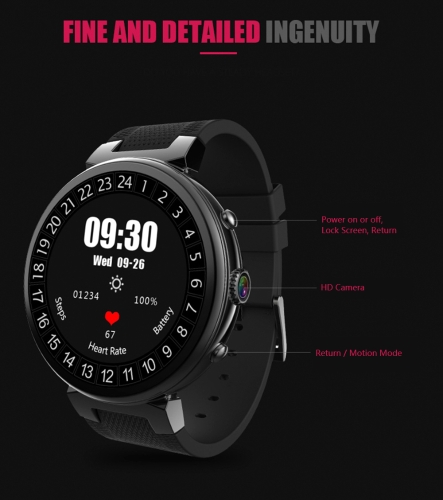 

I6 Android 5.1 3G Smart Watch With RAM & 16G ROM