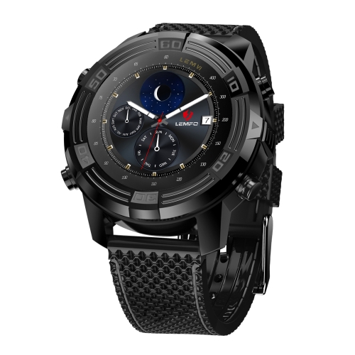 

LEMFO Android 5.1 3G Smart Watch Phone Quad Core CPU 1GB RAM & 16GB ROM Support Nano SIM Card 1.4inch AMOLED Touch Screen BT 4.0 G