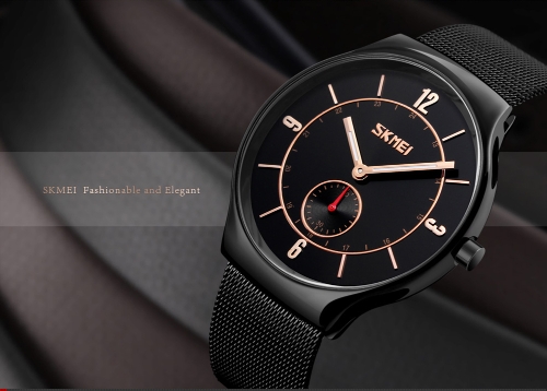 

SKMEI Fashion Casual Quartz Watch 3ATM Water-resistant Men Watch Zinc-alloy Wristwatch Male