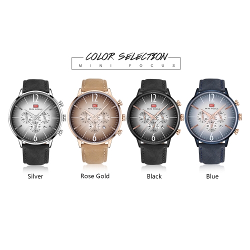 

MINI FOCUS MF0114G-01 Fashion Genuine Leather Watches