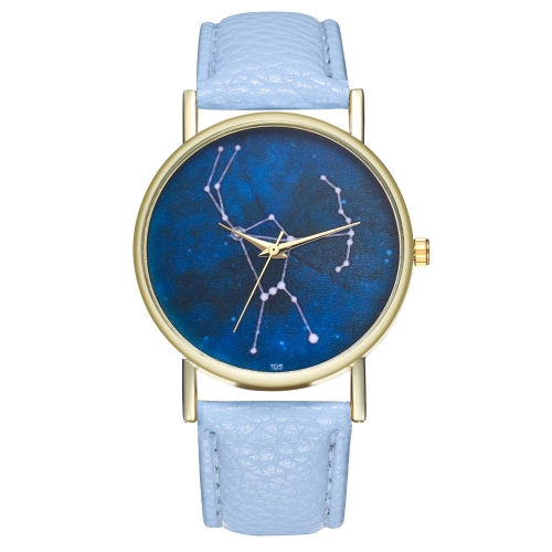

Orion Constellation Leather Ladies Men's Watch Gift Idea Minimalist Geometric Line Drawing AstronomyT05