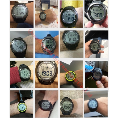 

Точный многофункциональный светящийся интернет-таймер Semi-smart LED Watch Sports Водонепроницаемый цифровой наручные часы