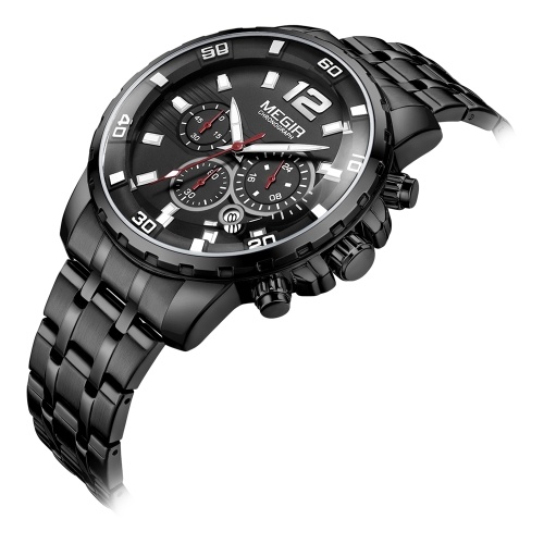 

MEGIR 2068 Chronograph Business Men Watch