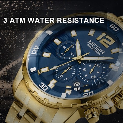 

MEGIR 2068 Chronograph Business Men Watch