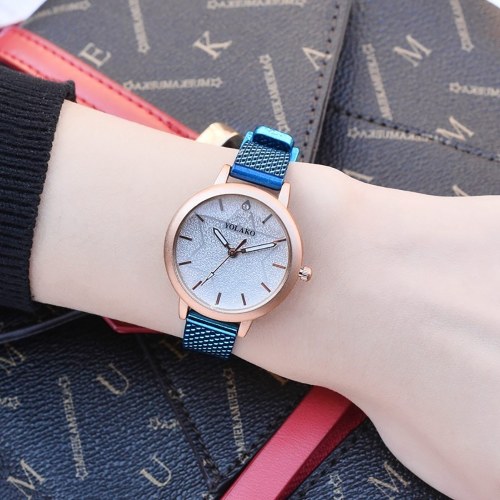 

Quartz Watch Women PU Leather Strap Wrist Watch Casual Female Clock