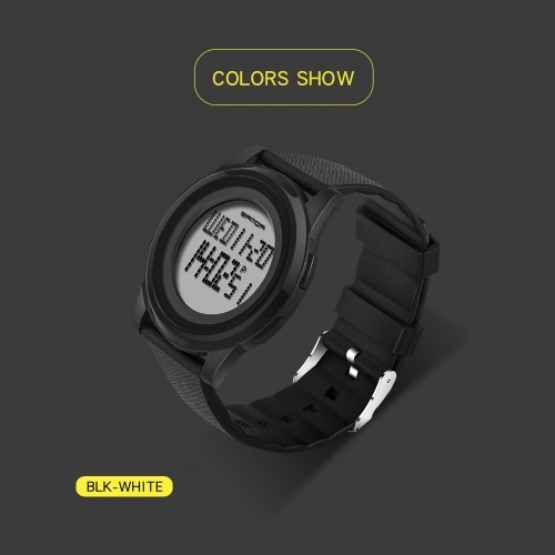 

SANDA 337 Ultra-thin 9mm Sport Watch Men Electronic LED Digital Wrist Watches Waterproof Clock Calendar Watch for Male