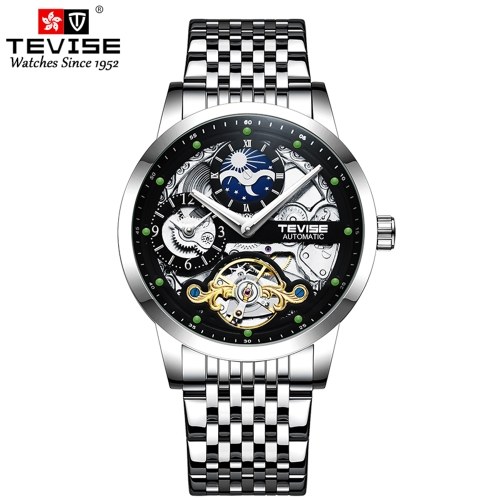 TEVISE Men Automatic Mechanical Watch