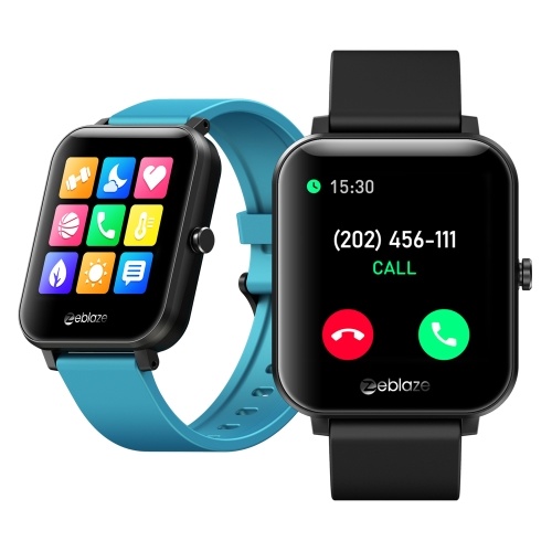 

Zeblaze GTS 1.54-Inch HD Touchscreen Wearable Fitness Tracker Smartwatch for Phone-Calls