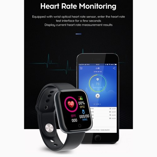 1.3 Inches Touchscreen Smart Bracelet Compatible with Android/ iOS