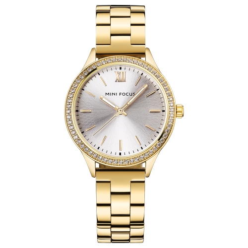 MINI FOCUS Mode Luxe en acier inoxydable Femmes Montres