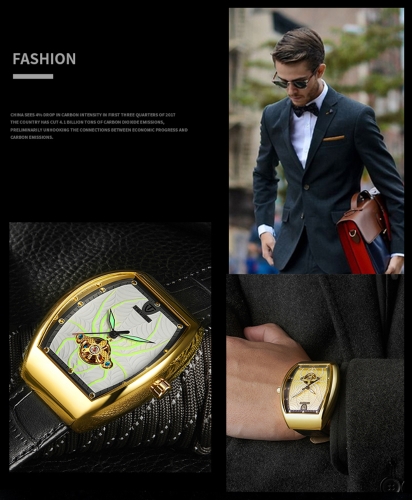 

TEVISE Fashion Business Automatic Men Watches 3ATM Water-resistant Steel Mechanical Luminous Luxury Man Wristwatch Relogio Musculino