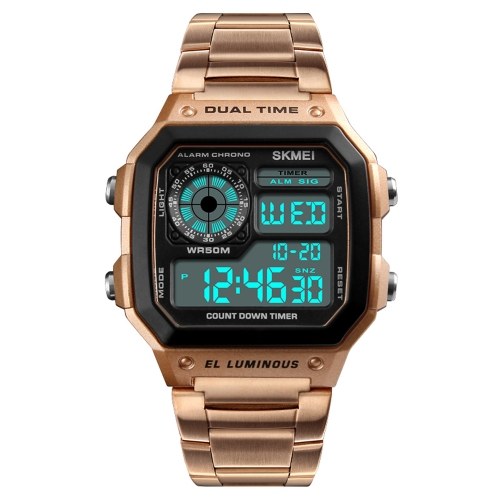 

SKMEI Sport Stainless Steel Men Watch