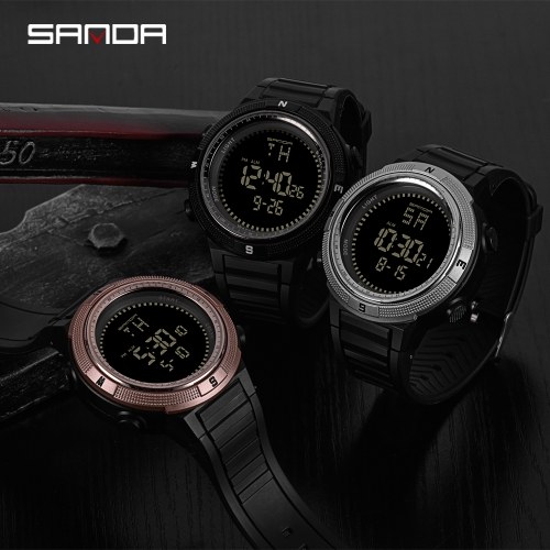 

SANDA 360 Men Analog Digital Watch