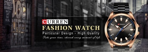 

CURREN Men Quartz Business Fashion Watch