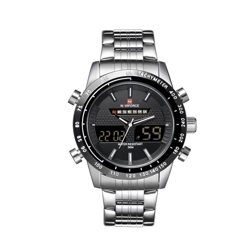 

Men's Stainless Steel Water Resistant Wrist Watch