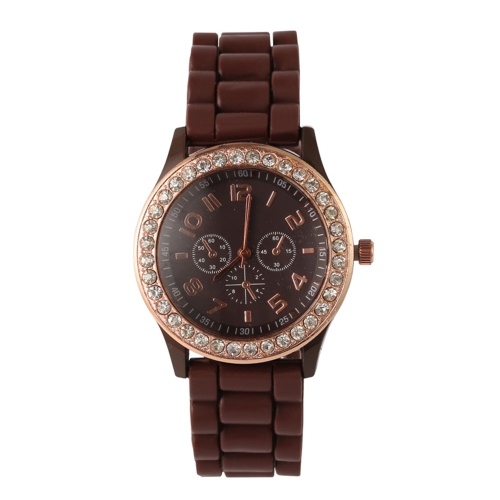 

Classic Women Quartz Watch Female Fashion Wrist Watch with Silicone Strap Lightweight Casual Watches Daily Waterproof Analog Watch