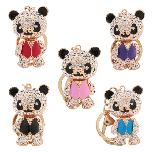 

Милый медведь кулон брелок кристалл Rhinestone автомобилей ключевой цепи моды женщины любят аксессуар подарок сумочка Кошелек обая