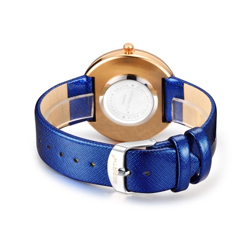 

REBIRTH Brand Luxury Diamond Quartz Women Watches Water-Proof PU Кожаные женские повседневные наручные часы Хороший подарок