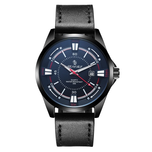 

SENORS Fashion Casual 3ATM Water-resistant Watch Men Quartz Watches