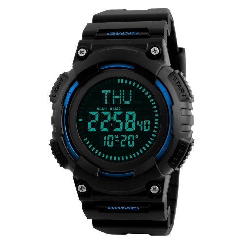

SKMEI 5ATM Water-resistant Sport Watch Men Digital Watches Backlight Wristwatch