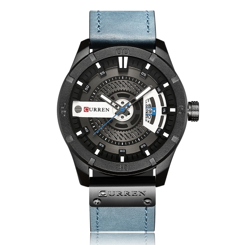 Relojes CURREN Fashion Genuine Leather Men