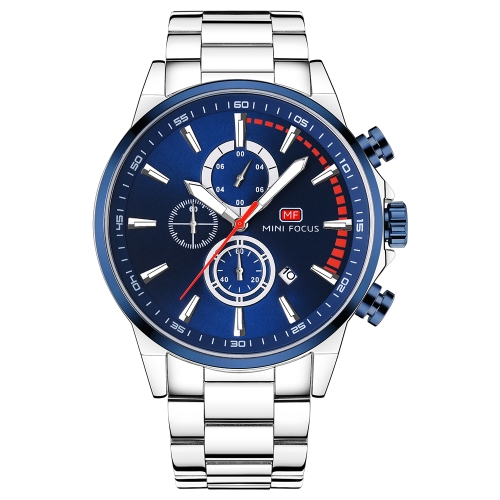 

MINI FOCUS MF0085G-02 Fashion Steel Мужские спортивные часы