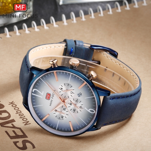 

MINI FOCUS MF0114G-01 Fashion Genuine Leather Watches